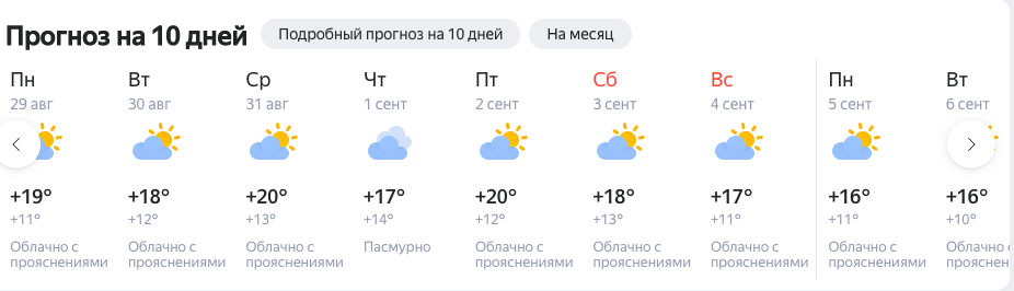 Фото Опубликован прогноз погоды на 1 сентября 2022 года в Новосибирске 2